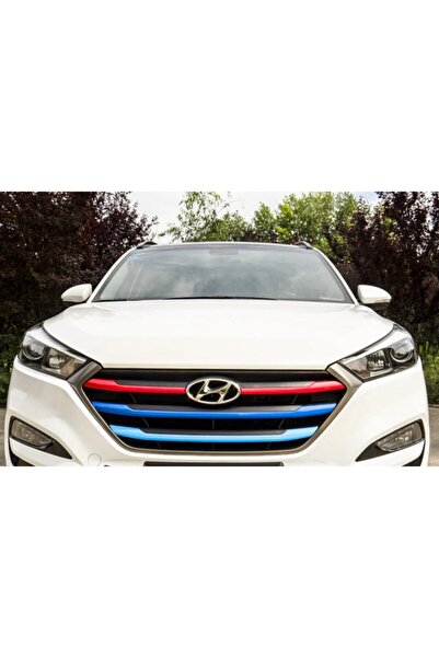 DK Tuning Tucson 2015 2018 Modeller Ön Panjur Dekoratif Şeritleri
