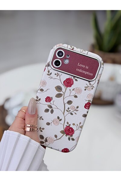 Go Aksesuar iPhone 11 Compatible Flexible Silicone Case with Camera Print and...