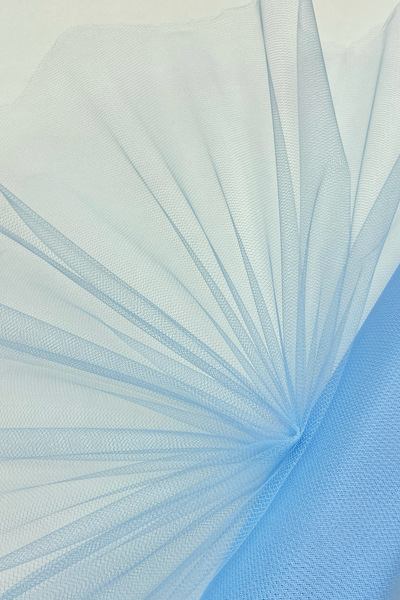 ZEYMERADE Baby Blue Persian Greek Tulle, Engagement Dowry Bundle Door Birthda...