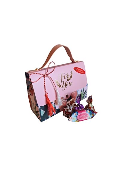 Buchet dulce Sweet Martisor – Chocolate Mix in Handbag Box, 500 g