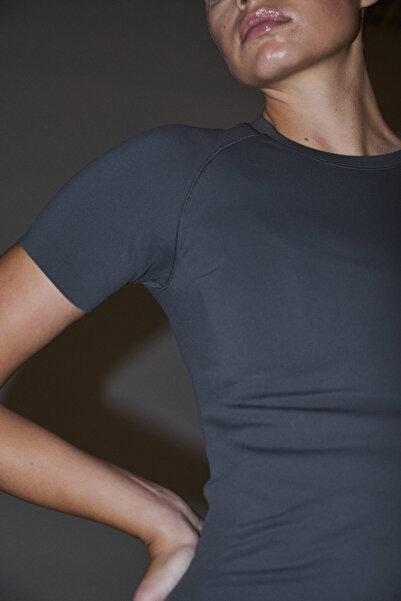 H&M Spor Tişörtü Seamless Slim Fit DryMove™