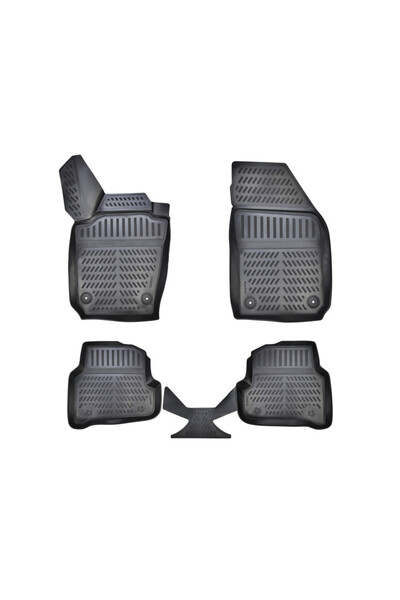 Lumi LUXURY Covoare cauciuc tavita compatibile Volkswagen Polo V 2009-2017