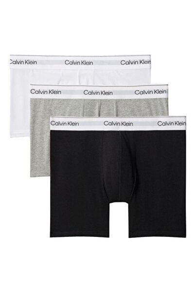 Calvin Klein ملابس داخلية رجالية من نوع بوكسر مكونة من 3 قطع طراز NB4394-MP1