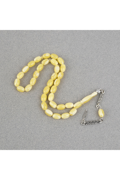 LapisDo Mărgele de rugăciune din alpaca Beyrut Damla cu ciucuri, croială bucă...