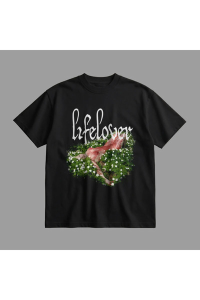 Crazy Tricou Lifelover Pulver supradimensionat