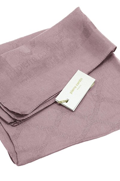 Pierre Cardin Eșarfă cu monogramă din lyocell - 1080900-993 - Soft Dusty Rose