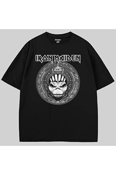 Crazy Iron Maiden The Book Of Souls Оверсайз тениска