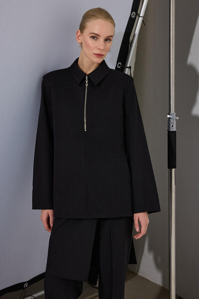 Touché Privé Shoulder Pad Piece Shirt Collar Tunic