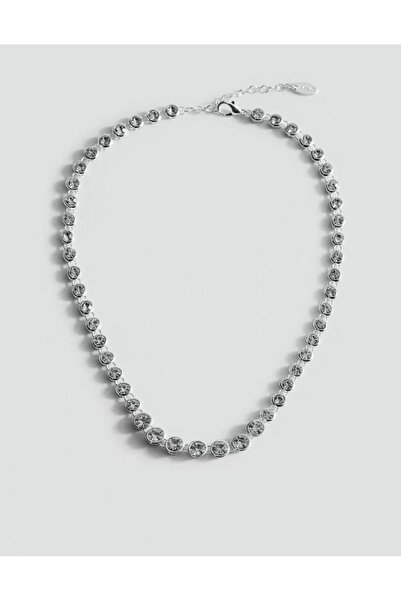 Charmist Çelik mng zirkon Kolye