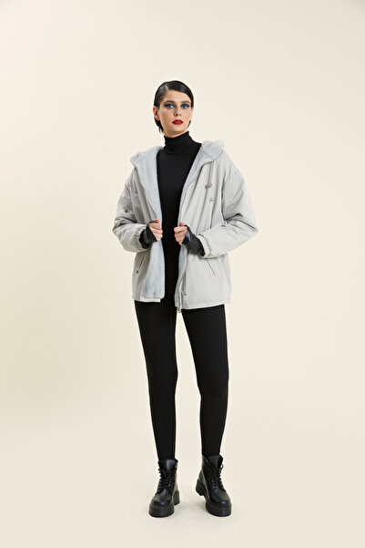 VERDA Hooded Short Coat