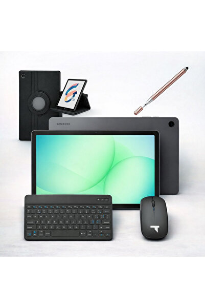 Samsung Galaxy Tab A11 PLUS 6GB 128GB Tablet + Kılıf + Klavye + Mouse + (Tabl...