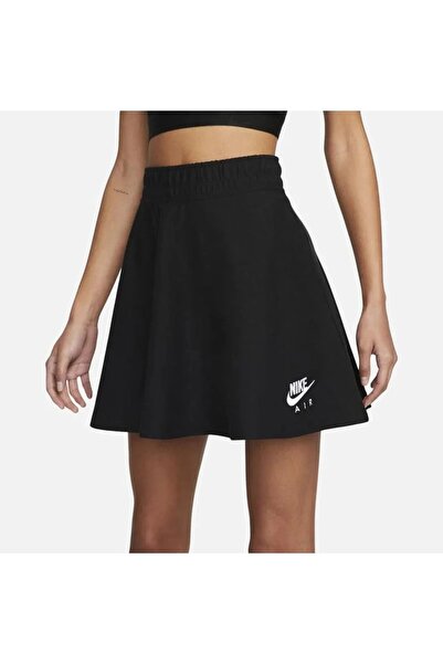 Nike W Nsw Aır Pıque Жіноча чорна спідниця