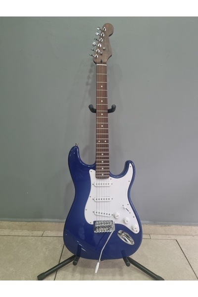 guson Elektro gitar SSS (su geçirmez kılıf+pena+yedek tel)