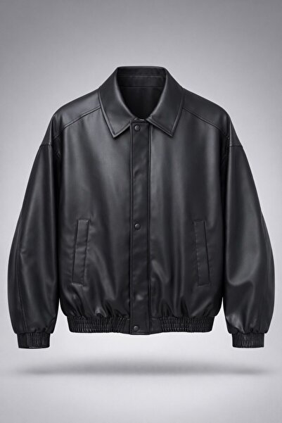 LUMAST Premium Oversized Bomber Vintage Leather Jacket