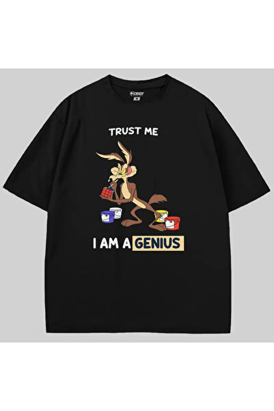 Crazy Πιστέψτε με, είμαι ένας γένιος oversized T-shirt