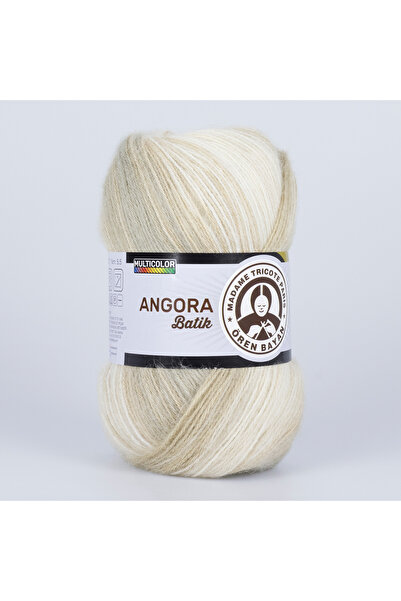 Ören Bayan Angora Batik El Örgü İpi | 0852 | Batik Desenli, Tiftikli ve Yumuş...