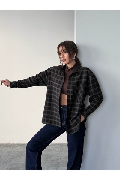 mydukkan.co قميص منقوش بجيب واحد