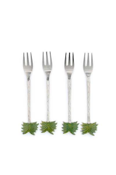 Blends Stainless Steel Palm Tree Forks set of 4