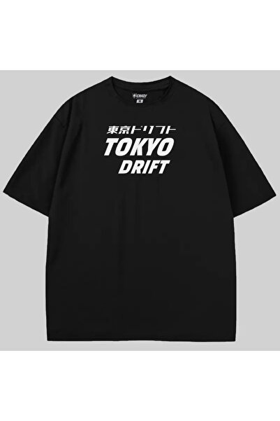 Crazy تي شيرت نيسان سيلفيا هانز موناليزا S15 قصة فضفاضة