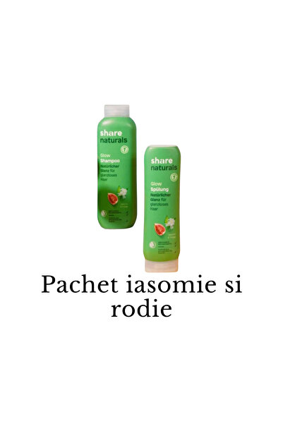 Naturals Share Sampon si Balsam iasomie si rodie 250 ml