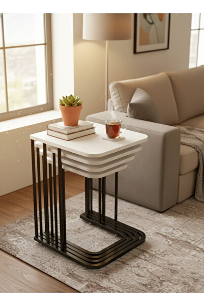 Zigon 4lü tekerlekli iç içe geçmeli sehpa