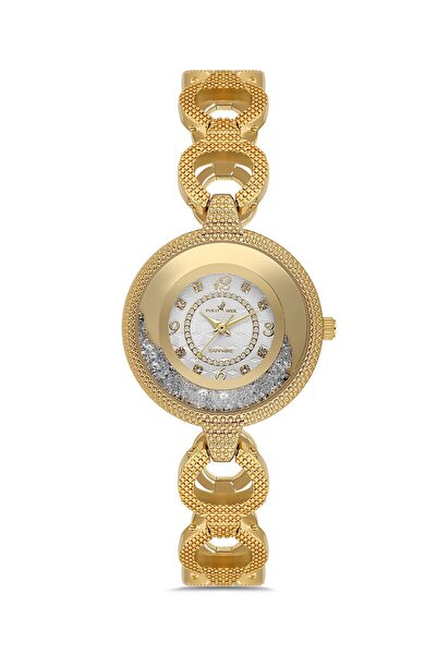 Polo Weil ساعة يد نسائية PL001L بحزام فولاذي