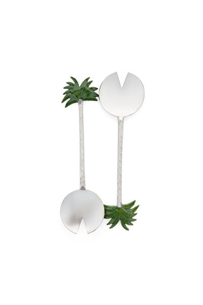 Blends Salad Server Set of 2 with Palm Handle