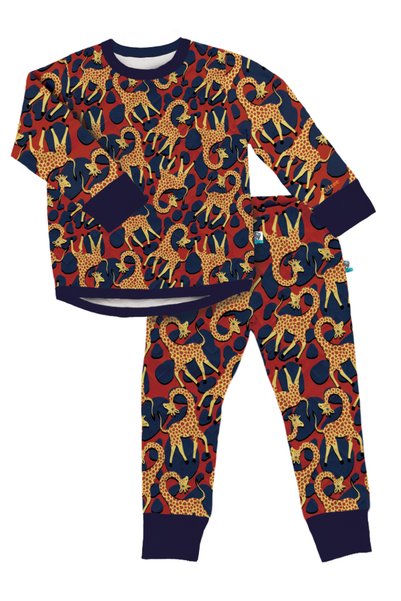 KidZee 1.5 Tog Giraffe Kids Pajama Set