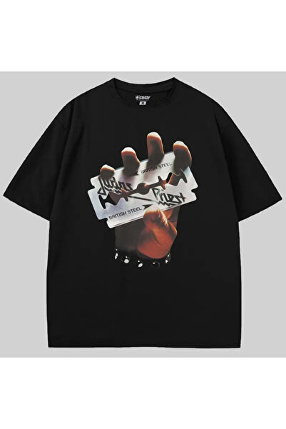 Crazy Μπλουζάκι Judas Priest British Steel oversized