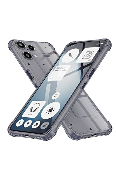 Techsuit Carcasă transparentă din silicon rezistentă la șocuri Nothing Phone ...