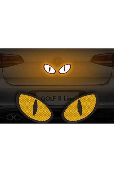 DİDEMMCE Fosforlu, gece görüşü uyarı anti çarpışma,etiket,araba,okul çantası,...