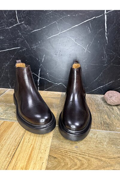 TWL TWL614 HAKİKİ DERİ ORTOPEDİK EVA TABAN CHELSEA BOT