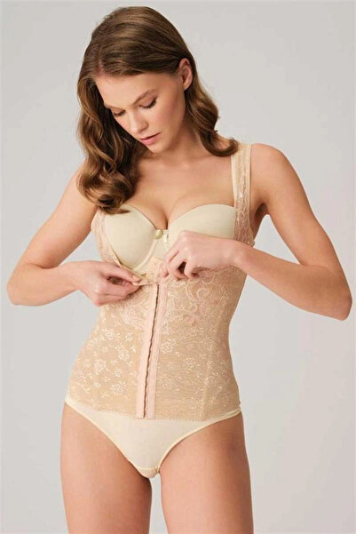 Aria's Closet صدرية أرياس كلوست يبرز انحناءات الجسم ذات حزام عريض ومشدود مع خ...