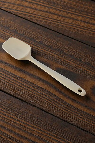 Dore Voir Silikon Spatula Berro Model Küçük Boy/Krem Renkli-20,3CM