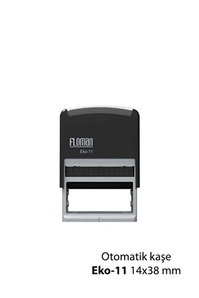 Floman Stamper Eco-11 Automatic Stamp/Self-Inking Stamp (14X38Mm)