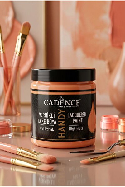 Cadence Handy Lake Parlak L009 Somon 250 ml Boya Tüm Yüzeyler İçin Kokusuz Ve...