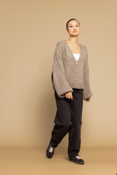 Nisan CARDIGAN TRICOTAT OVERSIZE