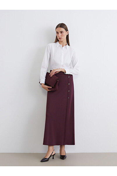 LC Waikiki Peak New Season Elastic Waist A-Line Skirt