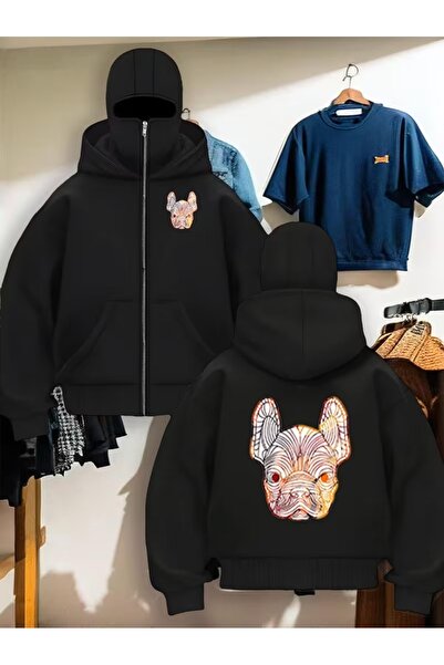 Flaubert ΑΝΔΡΙΚΗ ΖΑΚΕΤΑ ΝΙΝΤΖΑ ΜΕ ΜΑΣΚΑ ΧΙΟΝΙΟΥ ΚΑΙ ΦΕΡΜΟΥΑΡ, ΧΟΝΤΡΗ ΖΑΚΕΤΑ Μ...