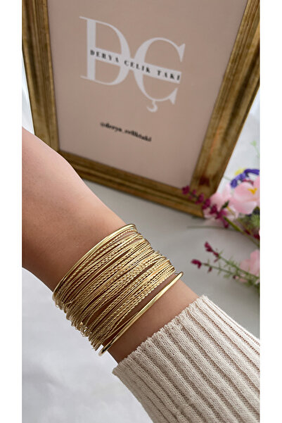 Derya Çelik Aksesuar Çelik Desenli Tel Kelepçe