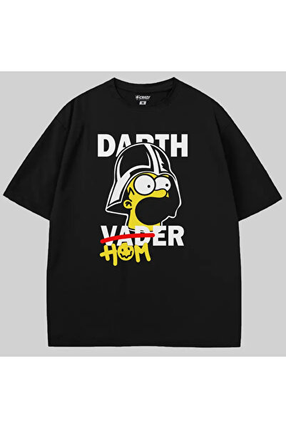Crazy Симпсънс Дарт Вейдър Оверсайз тениска
