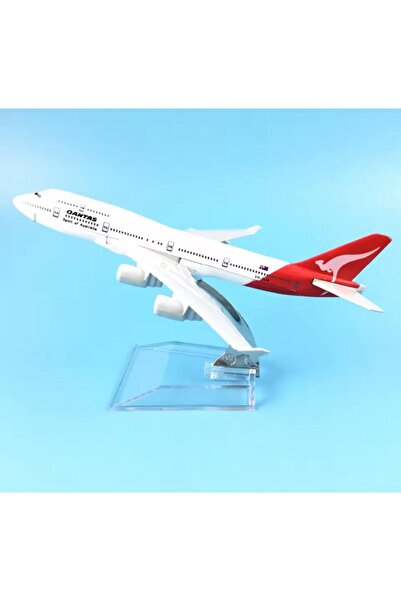 aircraft Avustralya QANTAS havayolu Airbus A380 metal model uçak