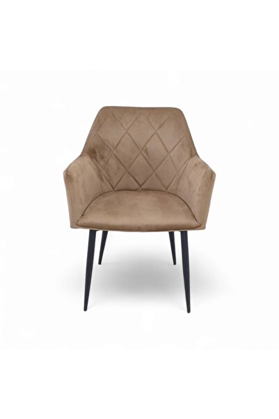concent Luxurious fabric chair in coffee color at a special price