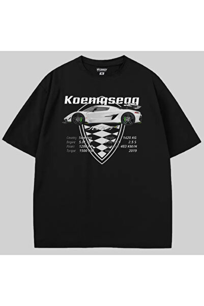 Crazy Tricou Koenigsegg Jesko supradimensionat
