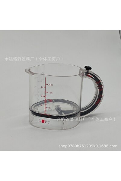 Flippy Measuring Cup, with handle, Flippy, 250ml, Transparent