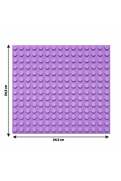 Online OyuncakDuplo Blok Uyumlu MOR Zemin 24,5x24,5 Cm