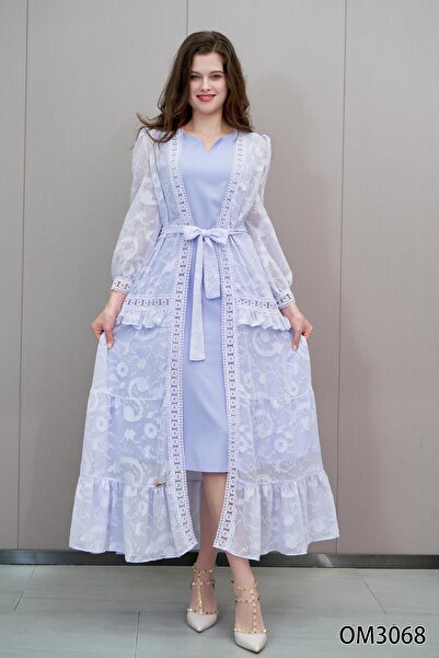 BRATO Two-piece guipure dress