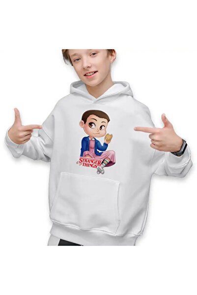 OEM Hanorac Copii Baieti Stranger Things Jane Eleven Desene Cartoon