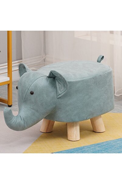 Flippy Children's Stool, Flippy, Stool Chair, Elephant Pattern, 30 x 25 x 25 ...