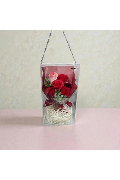 OEM Buchet de trandafiri din săpun – 27 cm / 14 cm /14 cm
